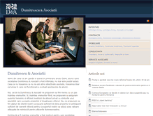 Tablet Screenshot of dumitrescuasc.ro